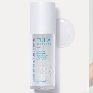 NIB Tula Skincare 24-7 Ultra Hydration Serum Triple-Hydra Complex Day & Night